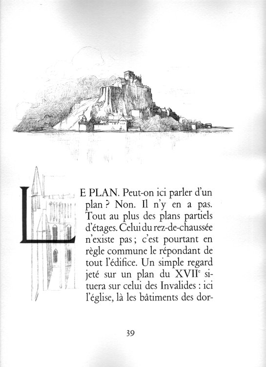 Le Mont Saint-Michel vu par un architecte