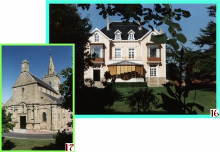 Villa Christian Dior, Eglise de Granville
