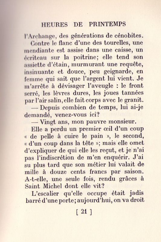 Le Mont Saint-Michel par Emile Baumann