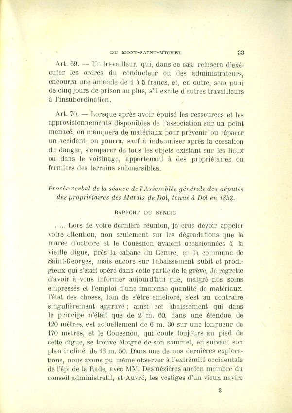 La question de l'insularit du Mont Saint-Michel