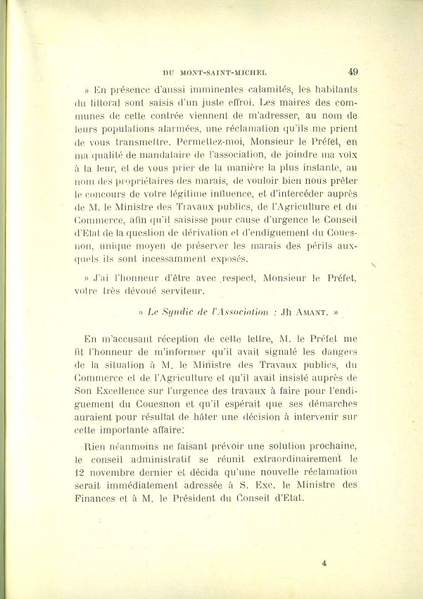 La question de l'insularit du Mont Saint-Michel