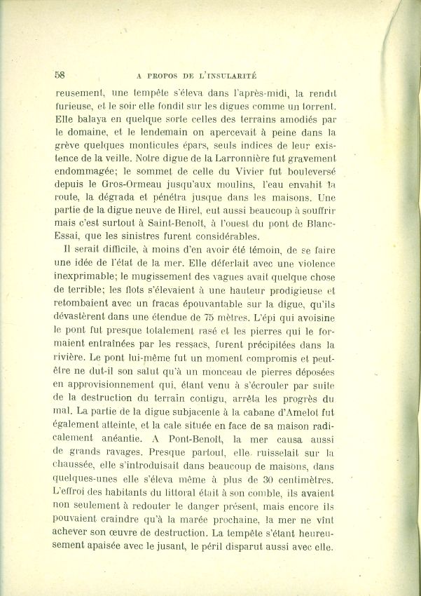 La question de l'insularit du Mont Saint-Michel