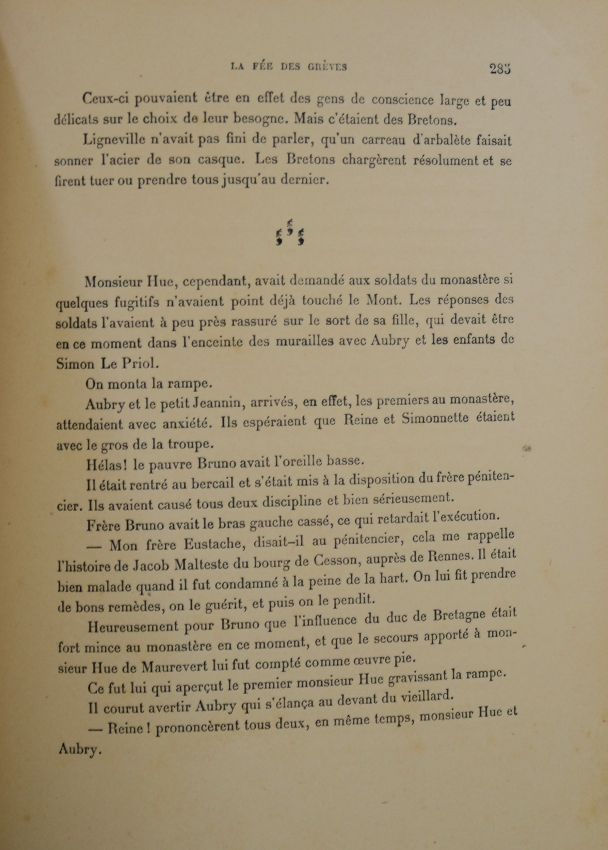 La Fée des Grèves de Paul Féval