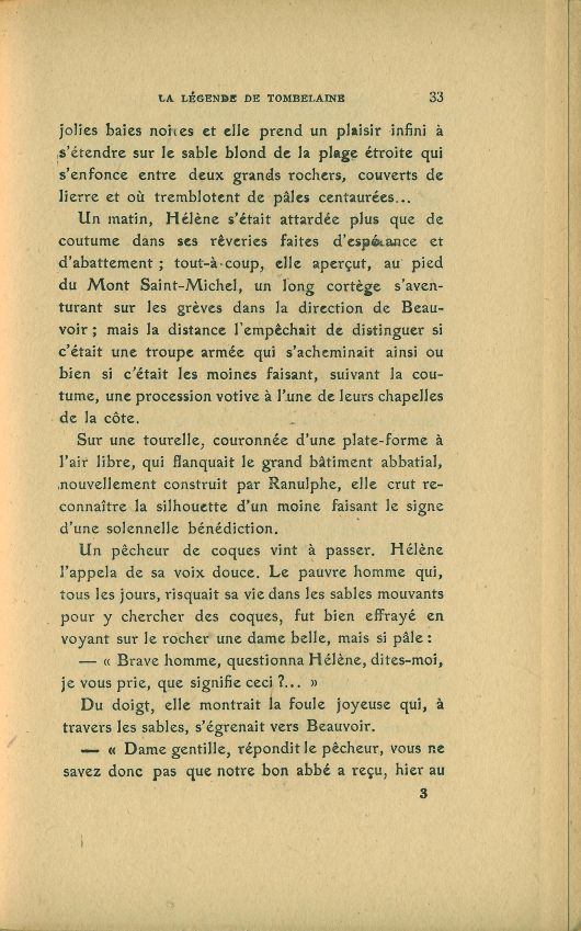 Les lgendes du Mont Saint-Michel