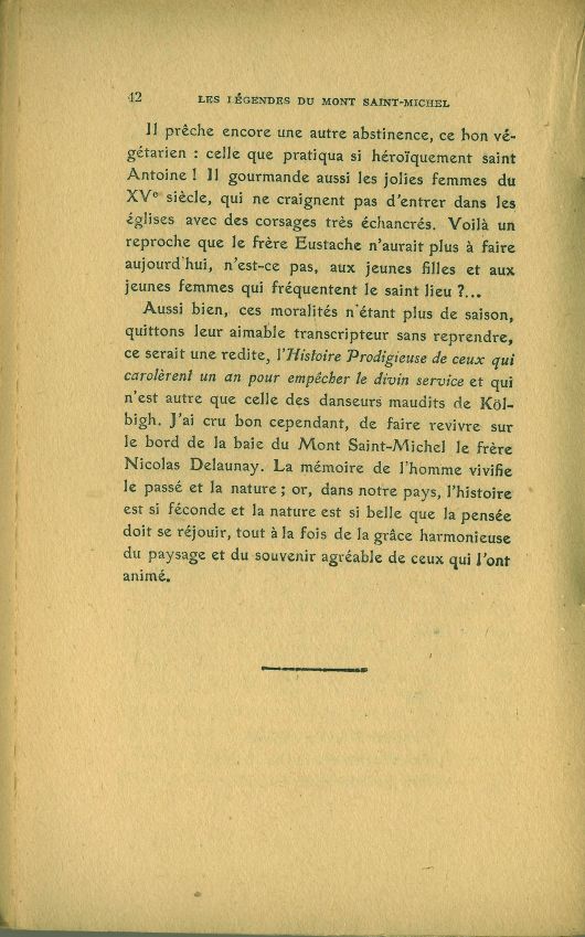 Les lgendes du Mont Saint-Michel