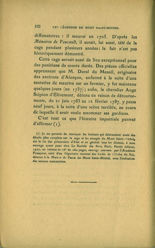 Les lgendes du Mont Saint-Michel