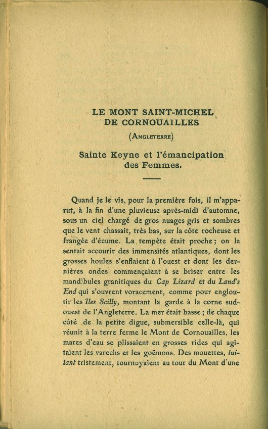 Les lgendes du Mont Saint-Michel