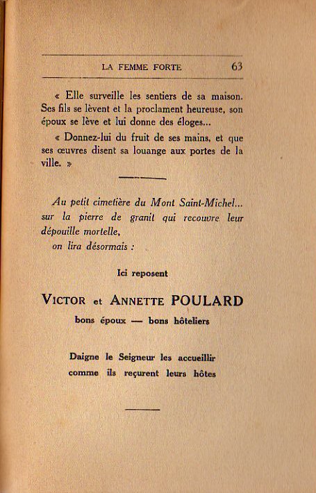 La Mre Poulard