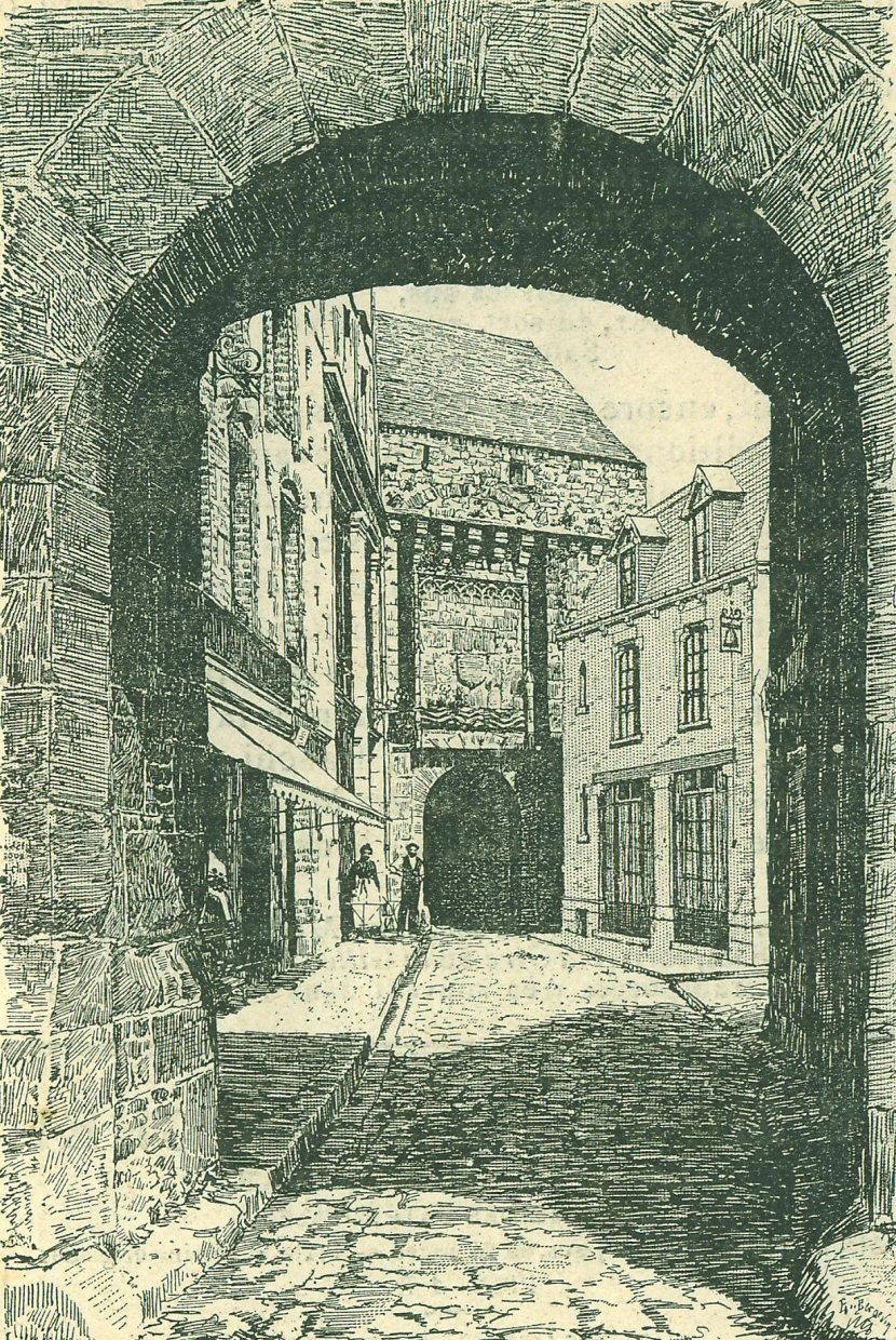 Porte et logis du roi