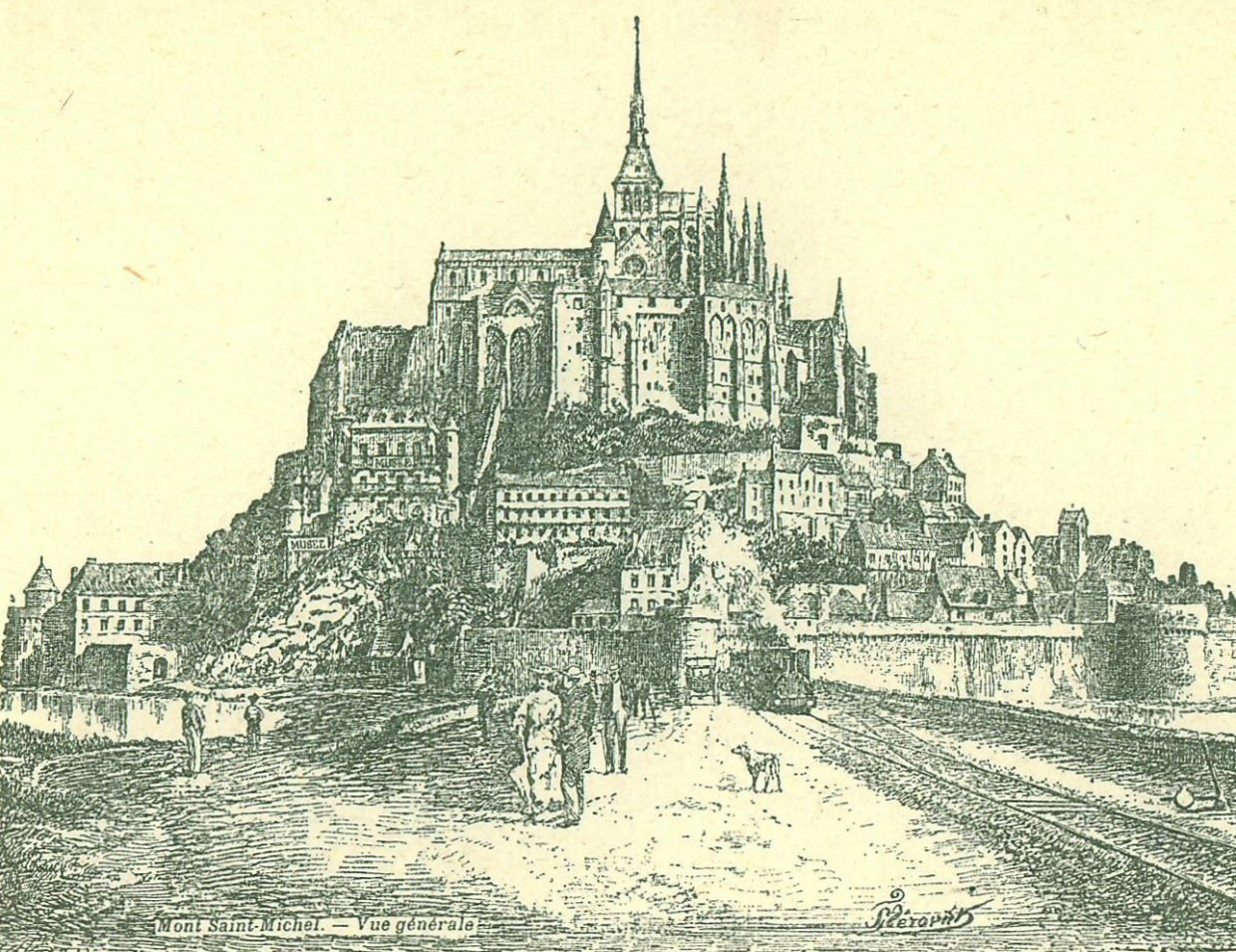 Vue du Mont saint michel