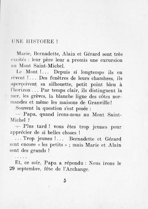 Le Mont Saint-Michel, un livre pour les croiss page 5