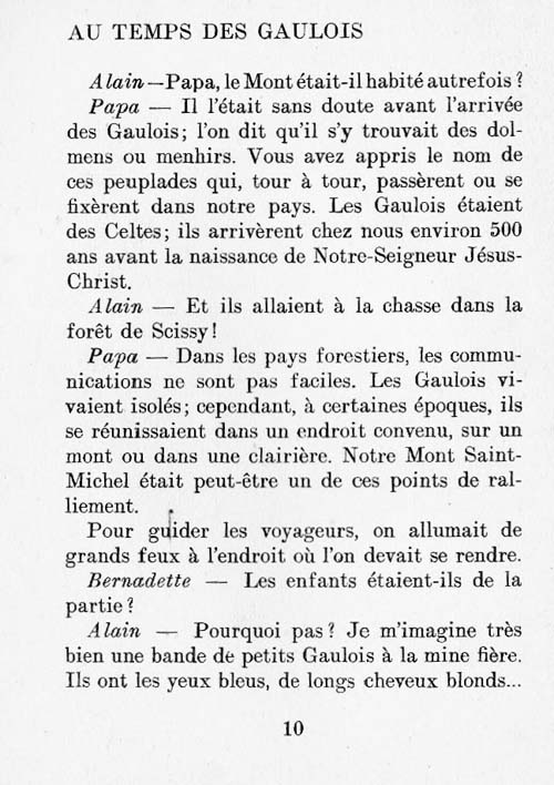 Le Mont Saint-Michel, un livre pour les croiss page 10
