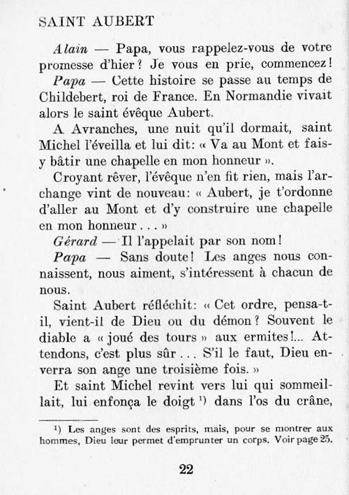 Le Mont Saint-Michel, un livre pour les croisés page 22