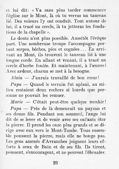 Le Mont Saint-Michel, un livre pour les croisés page 23