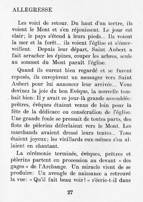 Le Mont Saint-Michel, un livre pour les croisés page 27