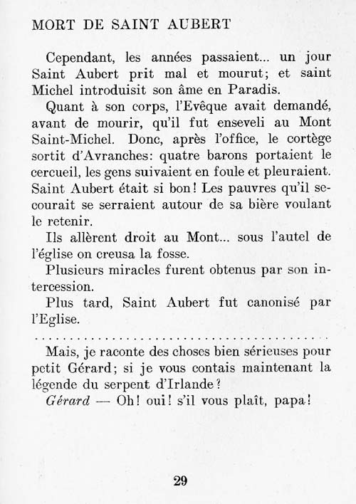 Le Mont Saint-Michel, un livre pour les croiss page 29