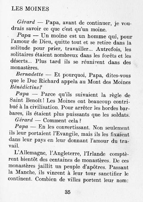 Le Mont Saint-Michel, un livre pour les croiss page 35