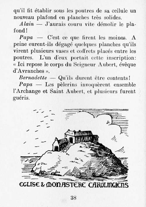 Le Mont Saint-Michel, un livre pour les croiss page 38