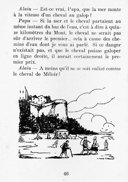 Le Mont Saint-Michel, un livre pour les croiss page 46