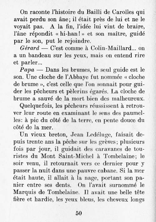 Le Mont Saint-Michel, un livre pour les croiss page 50