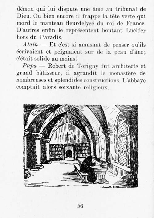 Le Mont Saint-Michel, un livre pour les croiss page 56