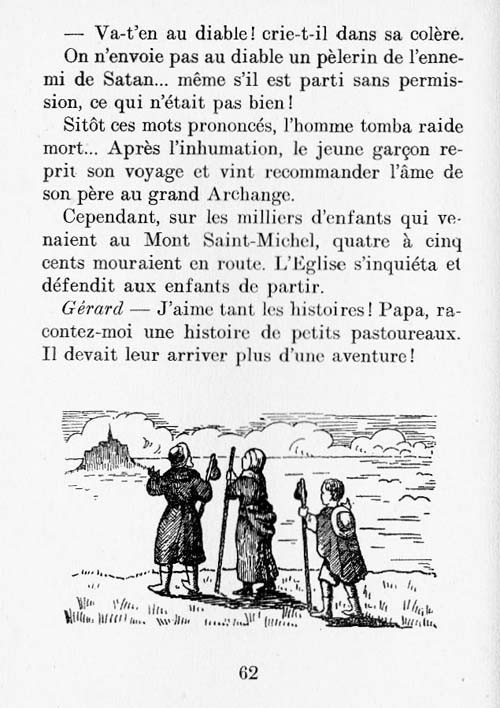 Le Mont Saint-Michel, un livre pour les croisés page 62