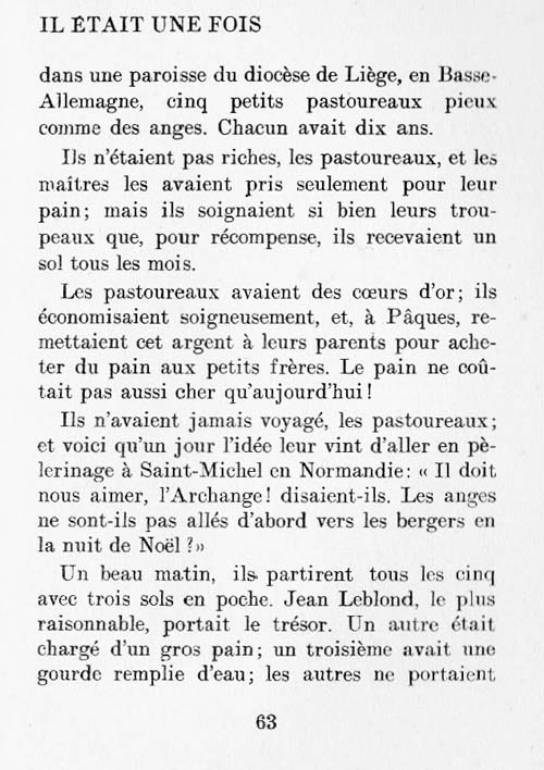 Le Mont Saint-Michel, un livre pour les croiss page 63