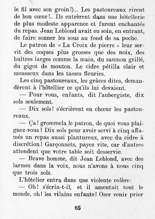 Le Mont Saint-Michel, un livre pour les croiss page 65