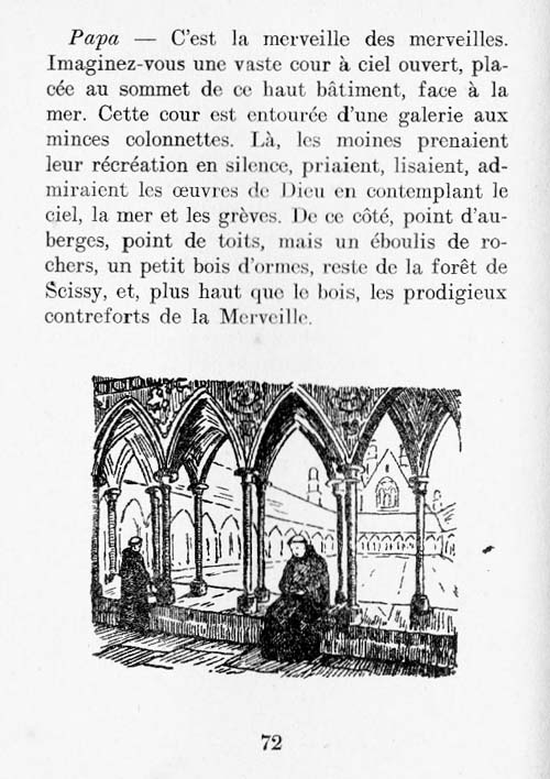 Le Mont Saint-Michel, un livre pour les croiss page 72