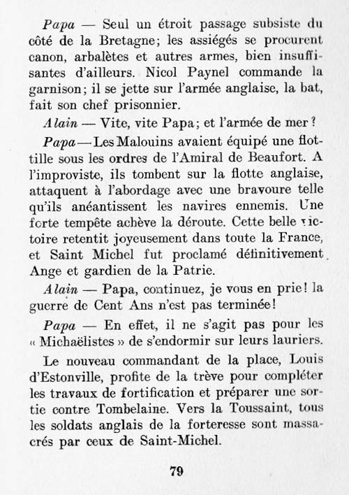 Le Mont Saint-Michel, un livre pour les croiss page 79