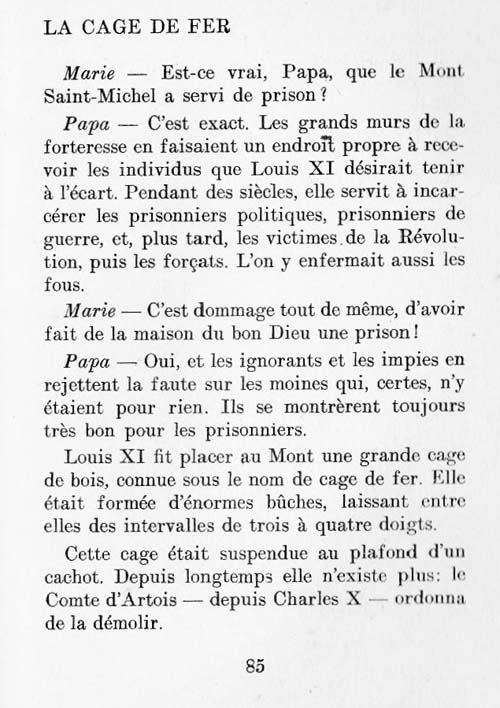 Le Mont Saint-Michel, un livre pour les croiss page 85