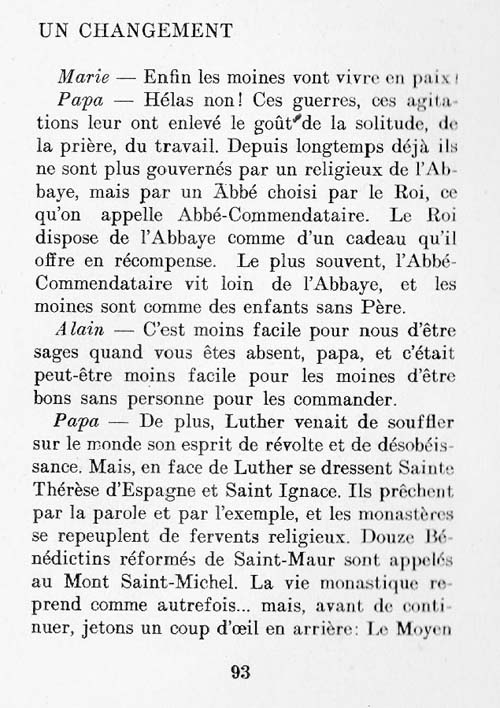 Le Mont Saint-Michel, un livre pour les croiss page 93