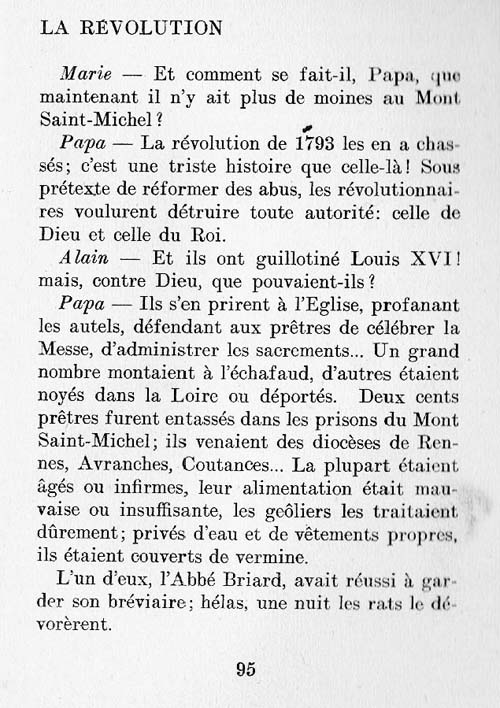 Le Mont Saint-Michel, un livre pour les croiss page 95