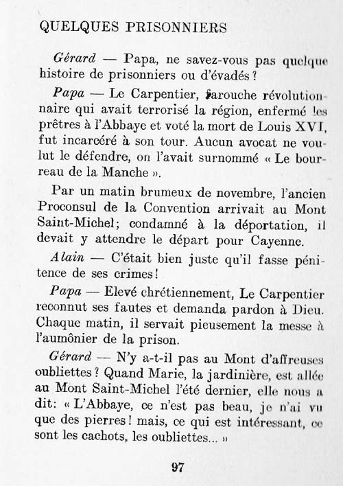 Le Mont Saint-Michel, un livre pour les croiss page 97