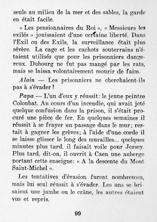 Le Mont Saint-Michel, un livre pour les croiss page 99