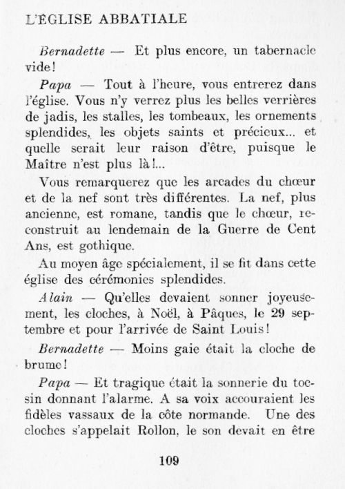 Le Mont Saint-Michel, un livre pour les croiss page 109