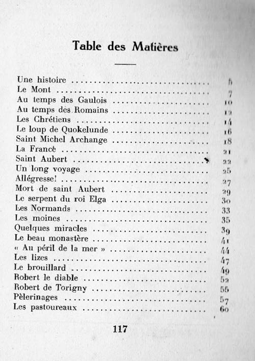 Le Mont Saint-Michel, un livre pour les croiss page 117