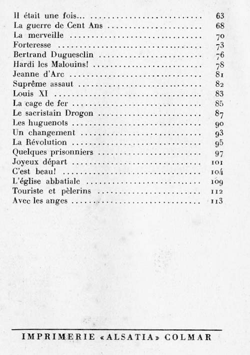 Le Mont Saint-Michel, un livre pour les croiss page 118
