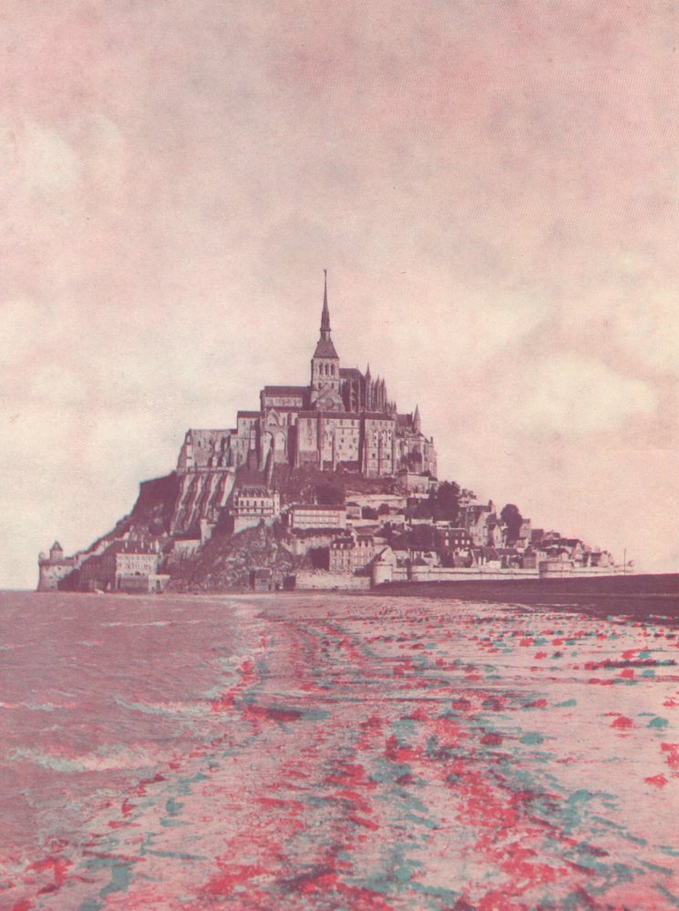 Vue gnrale, ct sud en relief par les anaglyphes de 1938