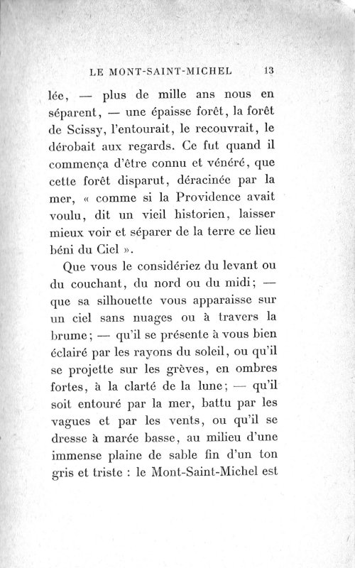 Page 9 une paisse fort, la fort de Scissy