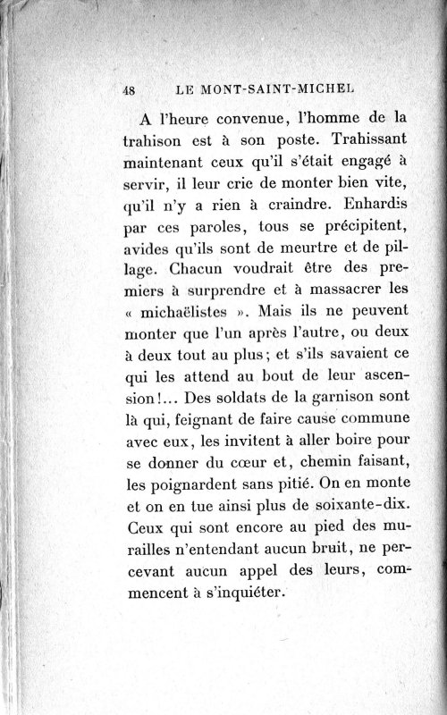 Page 40 Ceux qui sont encore au pied des murailles n'entendant aucun bruit