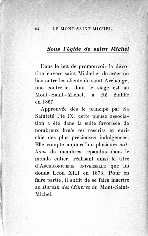 Page 73 Sous l'égide de saint Michel 