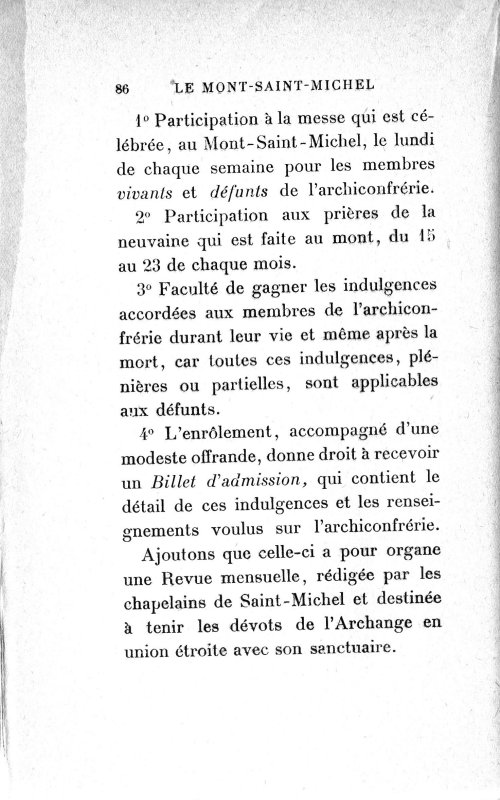 Page 75 une Revue mensuelle, rdige par les chapelains de Saint-Michel