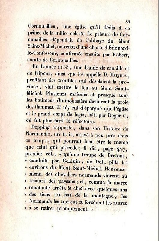 Notice sur le Mont Saint-Michel et Tombelène