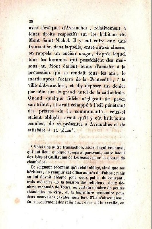Notice sur le Mont Saint-Michel et Tombelène