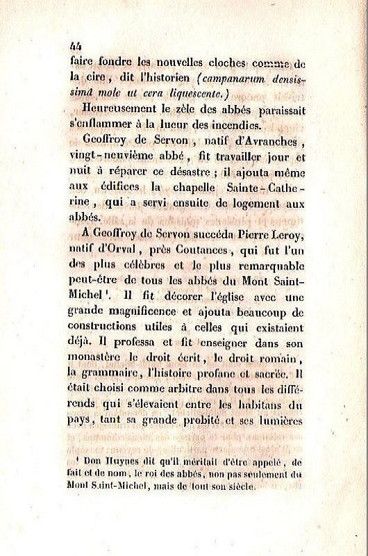 Notice sur le Mont Saint-Michel et Tombelène