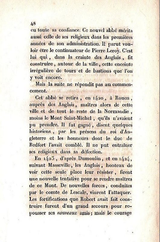 Notice sur le Mont Saint-Michel et Tombelène
