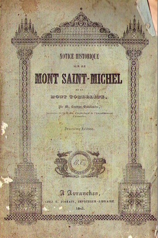 Couverture Notice sur le Mont Saint-Michel et Tombelne