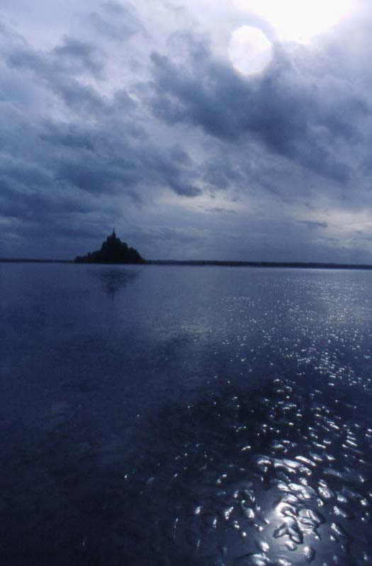 Le Mont Saint Michel vu du Bec d'Andaine