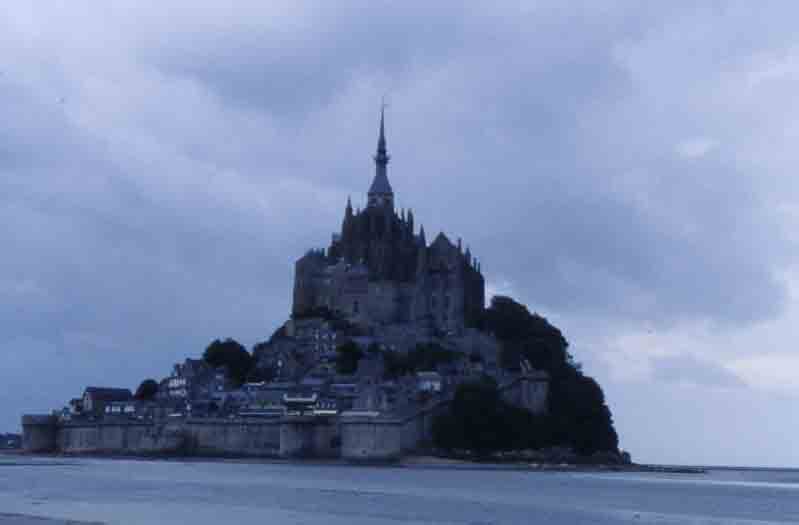 Mont Saint Michel vu de l'ouest